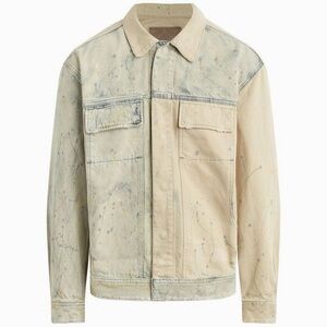 Hudson Jeans Los Angeles Boxy Denim Trucker Men’s Jacket Size XL